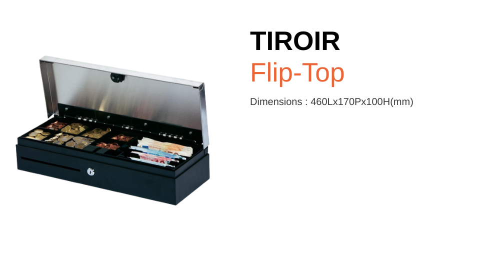 Tiroir Fliptop